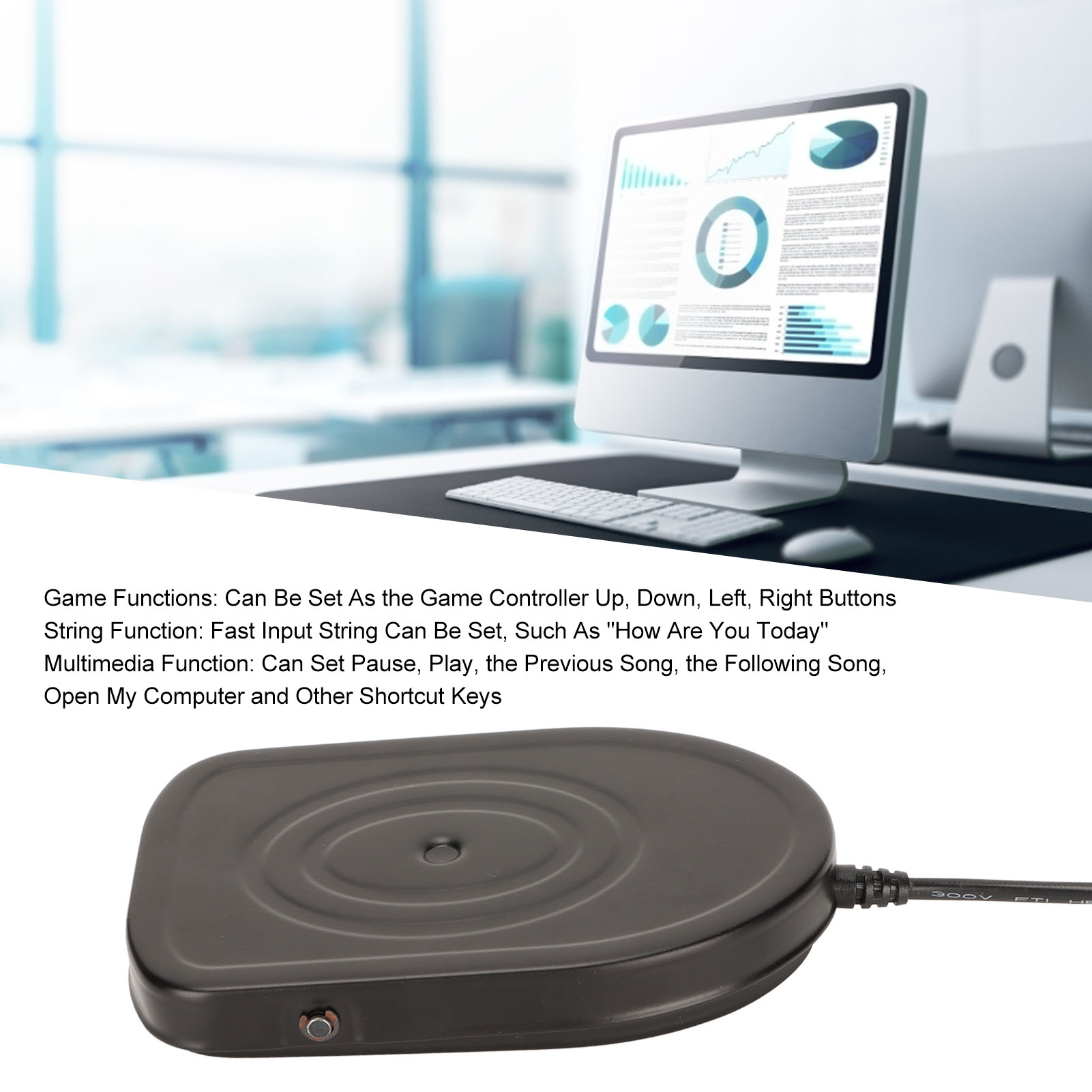 Usb Foot Pedal Gaming - Gaming Foot Pedal Multi Function 1.5mm