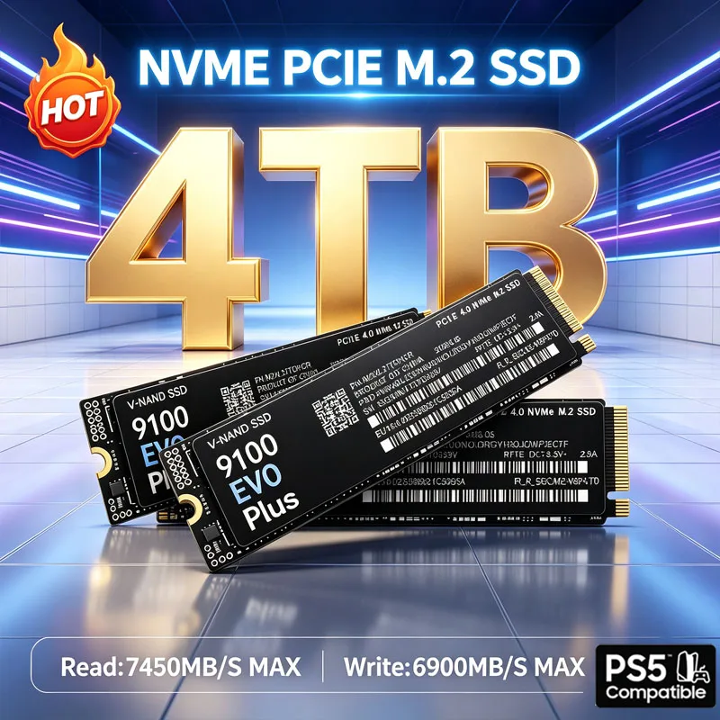 Pc Gaming Second - 7400MB/s Internal M.2 NVMe SSD 9100