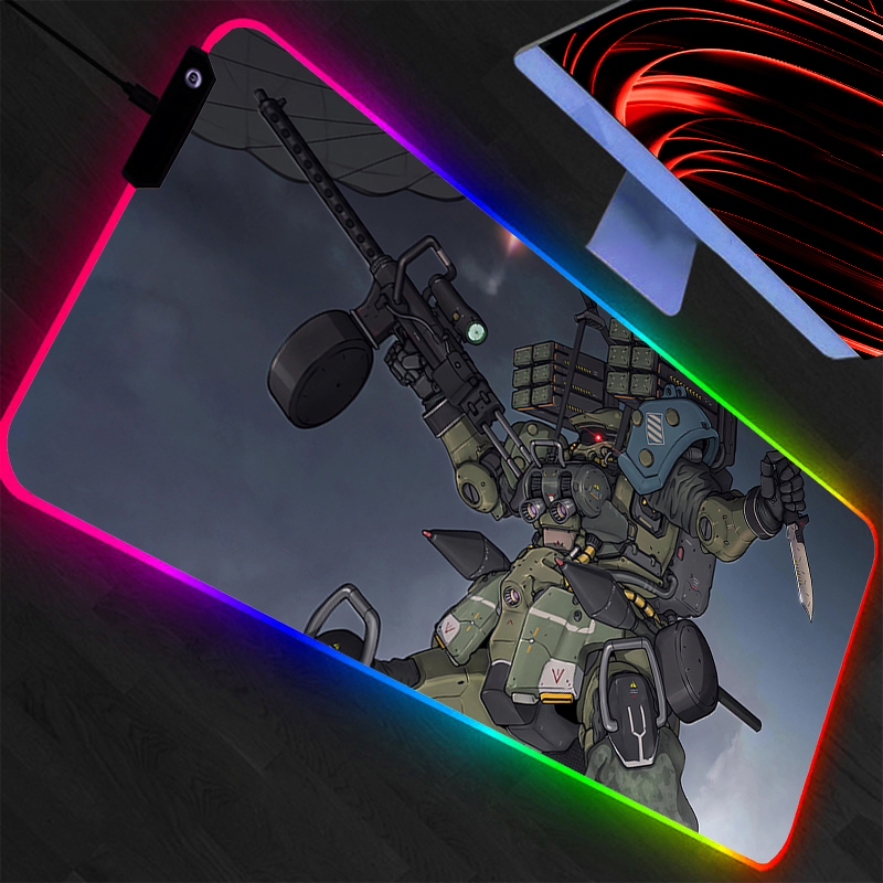Rgb Mousepad - Large Mouse Pad Mobile Suit Gundam