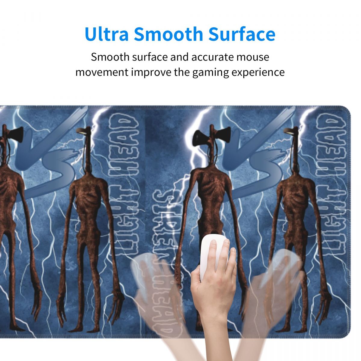 Large Mouse Pad Siren Head VS  - Pc Gaming Vs Laptop Gaming 评论和价格