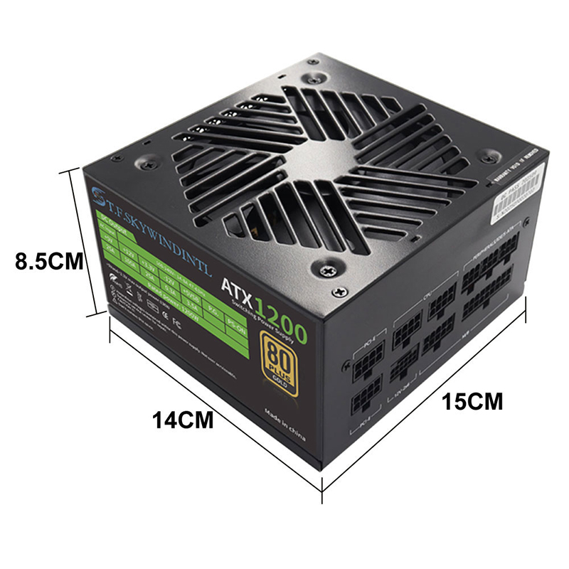 PCIE 5.0 1200W PC Power Supply - Pc Gaming Gta 6 评论和价格