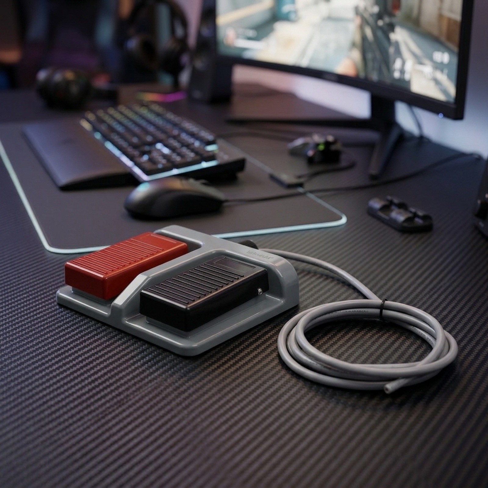 MD FS-65 multifunctional dual  - Usb Foot Pedal Gaming 评论和价格