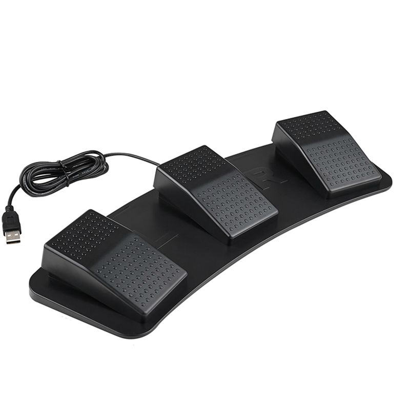 AT82-USB Triple Foot Switcher  - Usb Foot Pedal Gaming 评论和价格