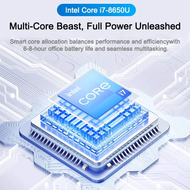 Intel Core i7 8650U 14.1 Inch  - Pc Gaming Intel Core I7 评论和价格