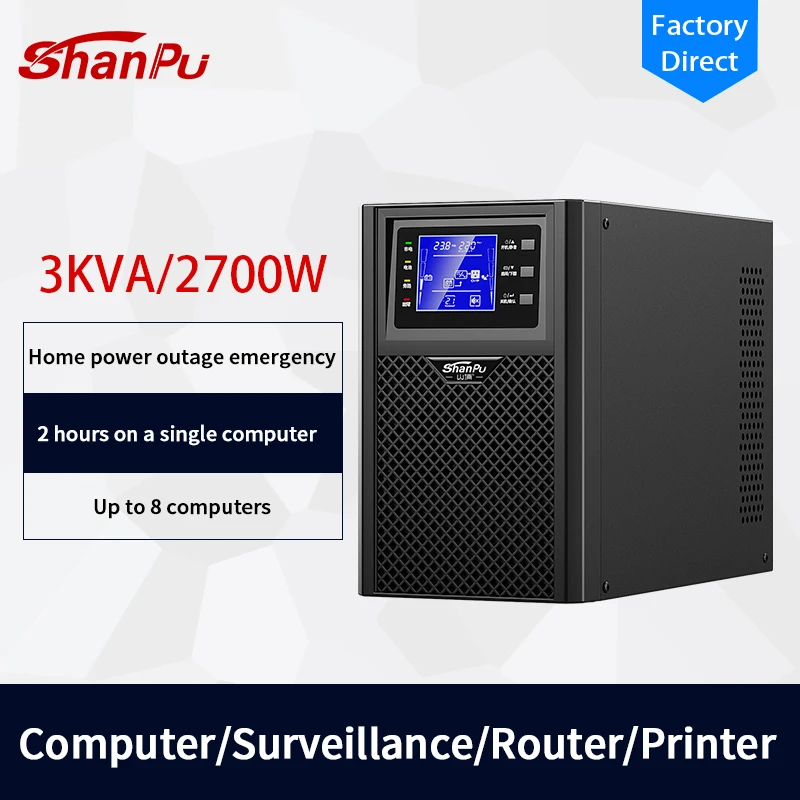 3KVA 2700W 220V Online Ups Eco - Pc Gaming Online Store 评论和价格