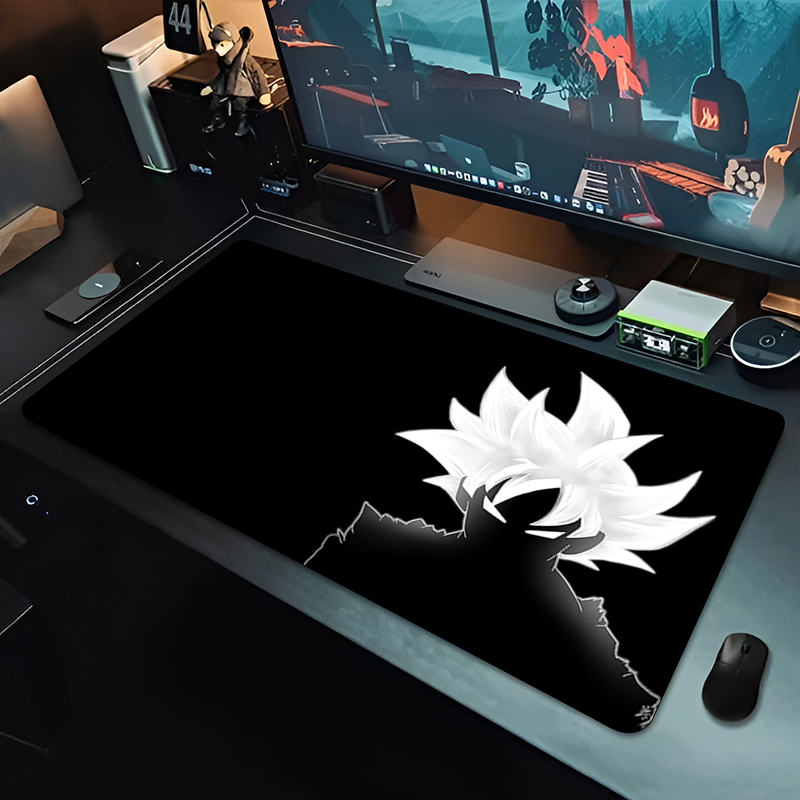 DBZ Black Anime Mouse Pad Drag - Pc Gaming Aesthetic 评论和价格