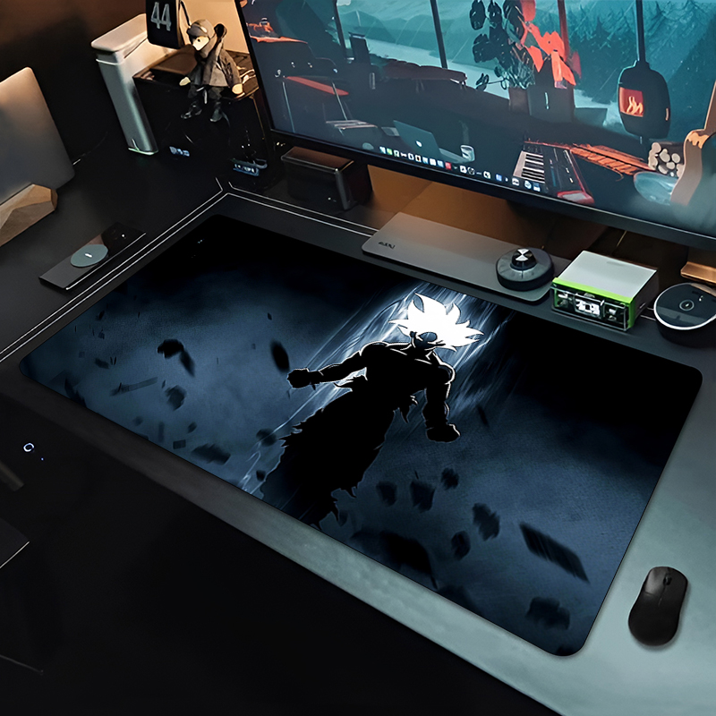 DBZ Black Anime Mouse Pad Drag - Pc Gaming Aesthetic 评论和价格