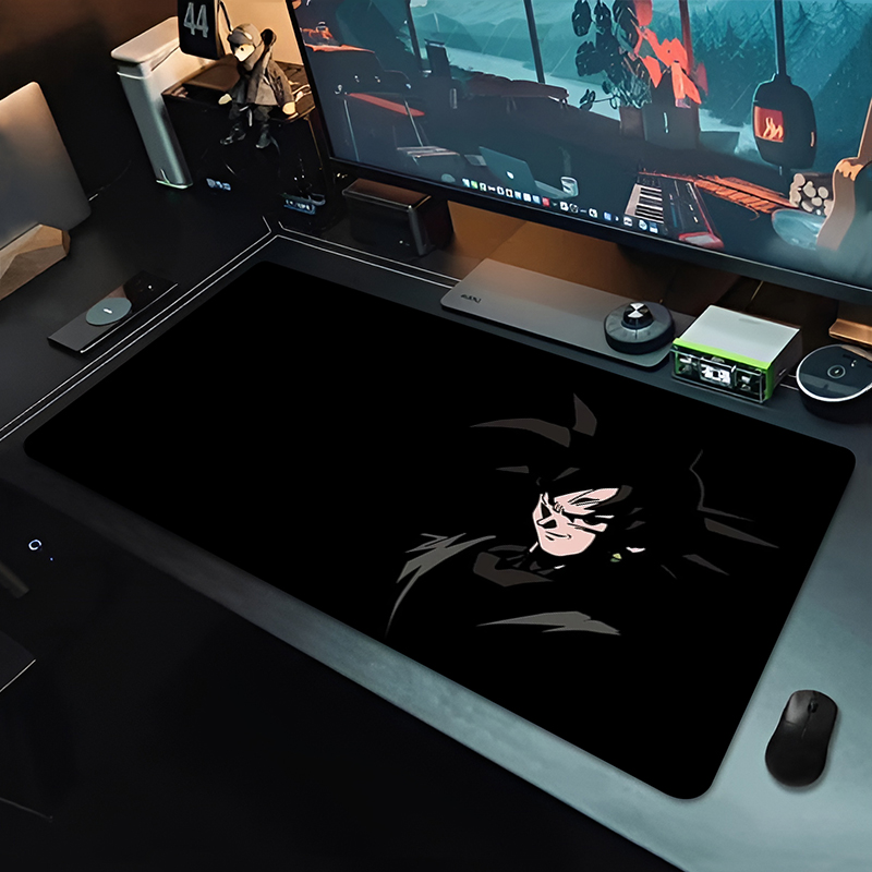 DBZ Black Anime Mouse Pad Drag - Pc Gaming Aesthetic 评论和价格