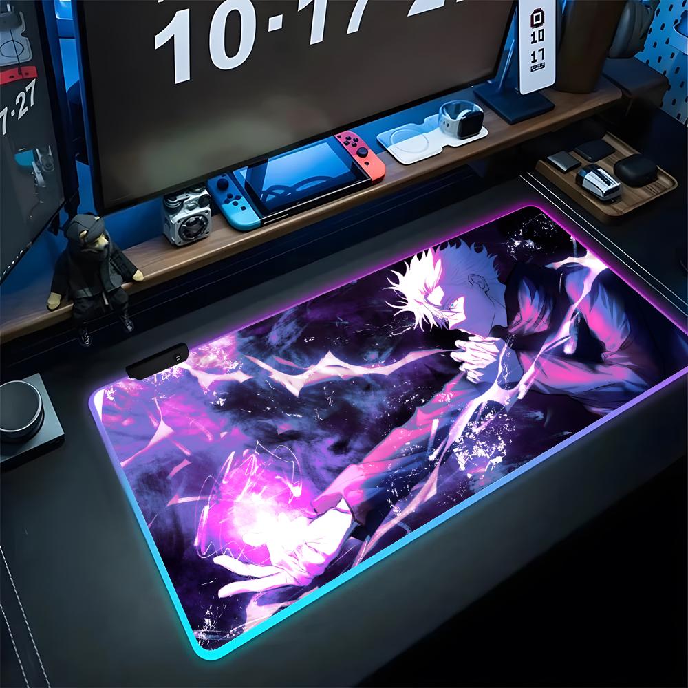 Anime J-jujutsu K-kaisen Mouse - Rgb Mousepad 评论和价格
