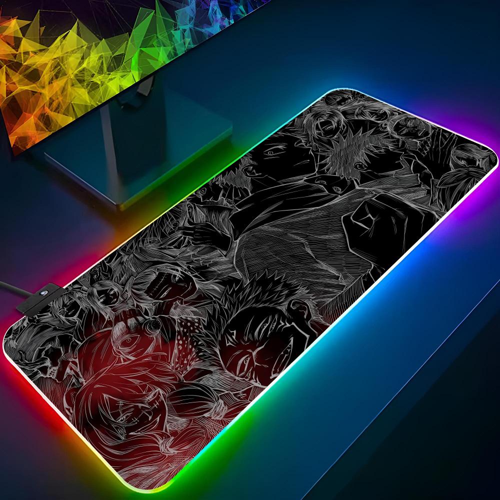 Anime J-jujutsu K-kaisen Mouse - Rgb Mousepad 评论和价格