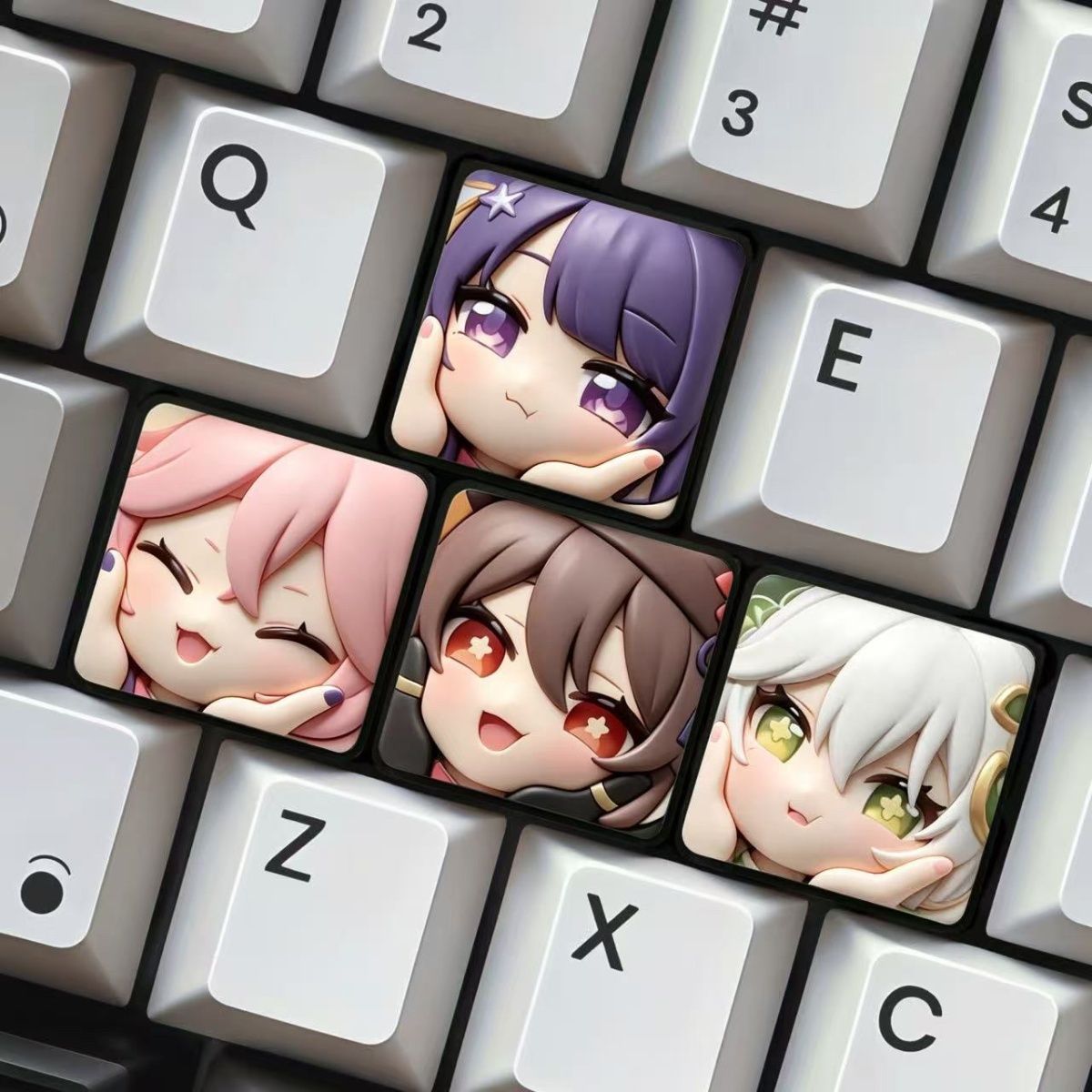 Genshin Impact Raiden Shogun A - Mechanical Keyboard 评论和价格