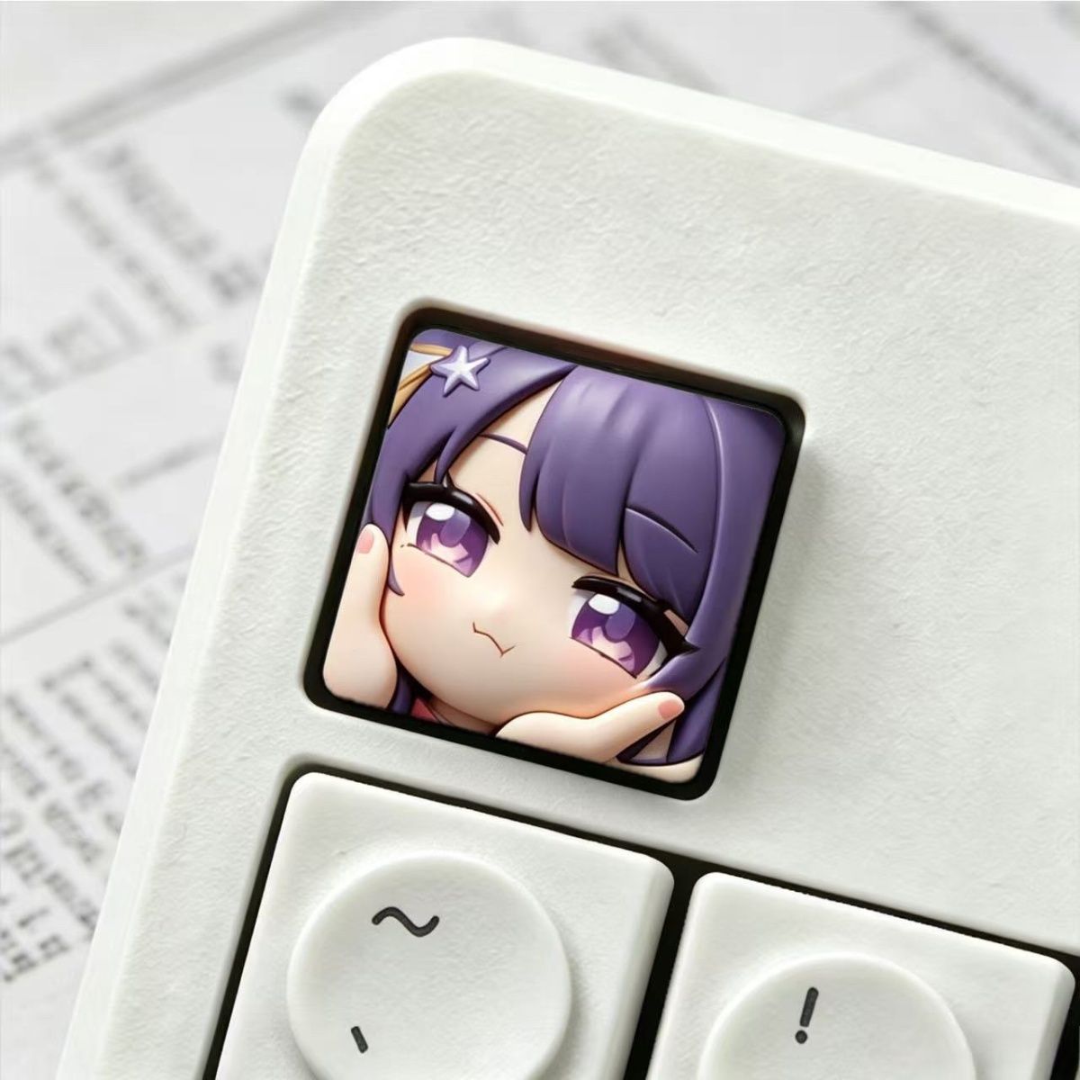 Genshin Impact Raiden Shogun A - Mechanical Keyboard 评论和价格