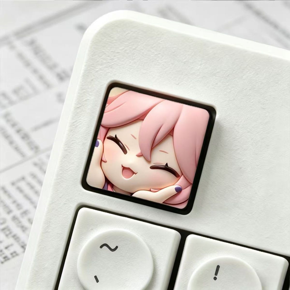 Genshin Impact Raiden Shogun A - Mechanical Keyboard 评论和价格
