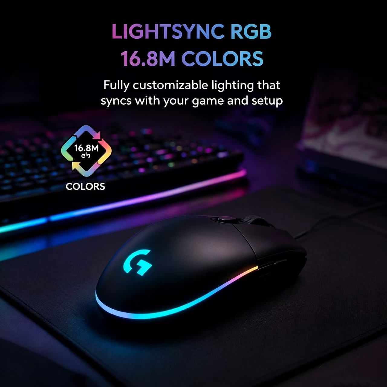 Logitech G102 LIGHTSYNC Wired  - Pc Gaming Logitech 评论和价格