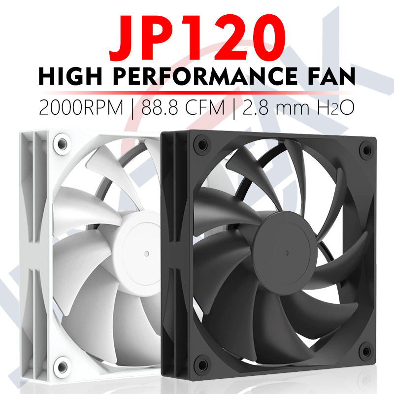 JUMPEAK JP120 120mm Fan 2000RP - Pc Gaming Gta 6 评论和价格