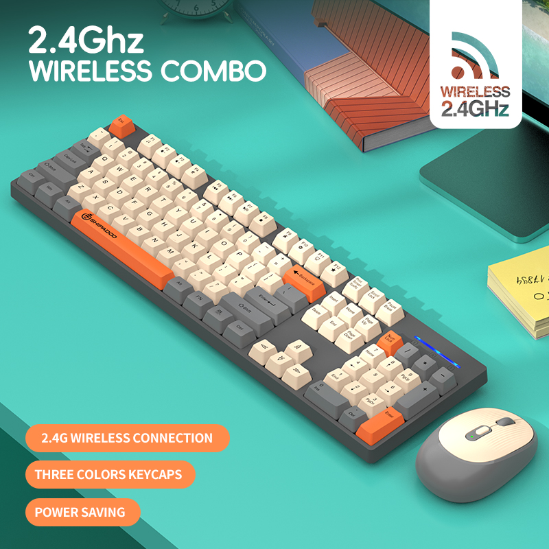 Shipadoo 2.4G Wireless/Wired K - Pc Gaming Komplett Set 评论和价格