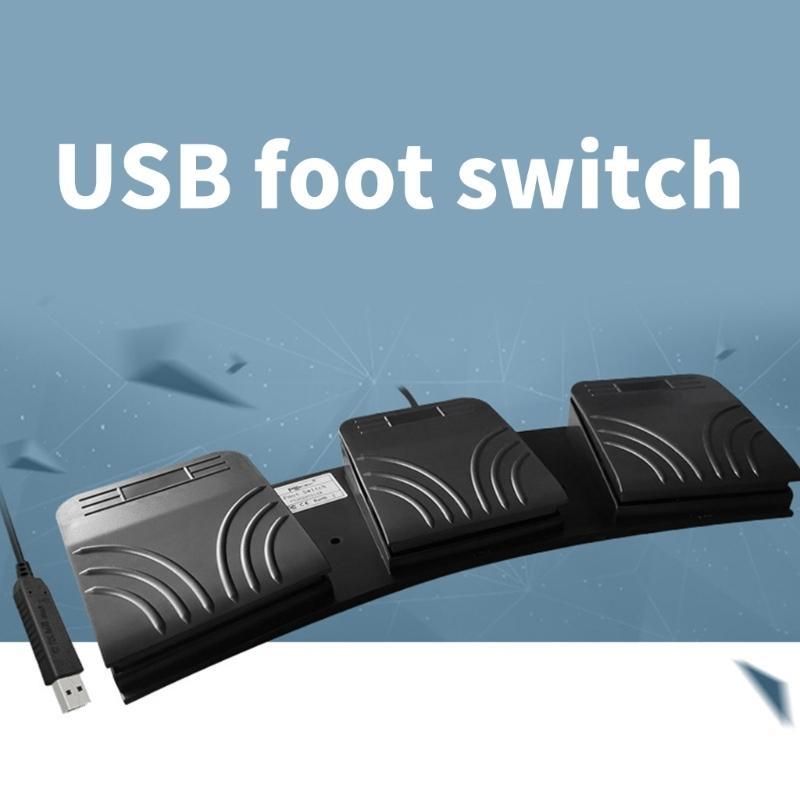 Y1UB Triple Foot Pedal Switche - Usb Foot Pedal Gaming 评论和价格