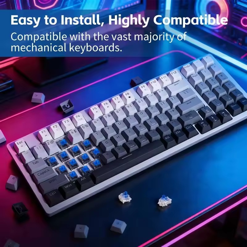 10-30Pcs 3 Pin Blue Red Brown  - Mechanical Keyboard 评论和价格