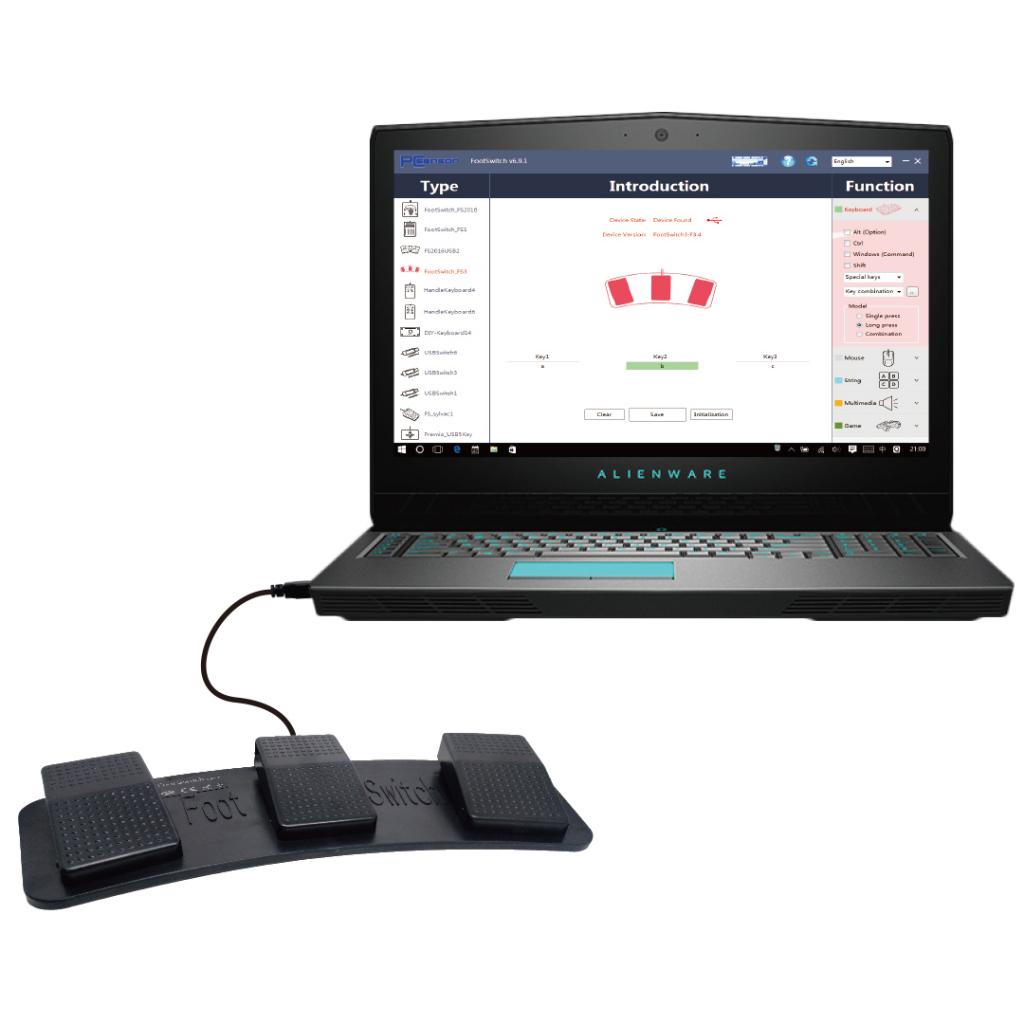 Programmable Triple Foot Pedal - Usb Foot Pedal Gaming 评论和价格