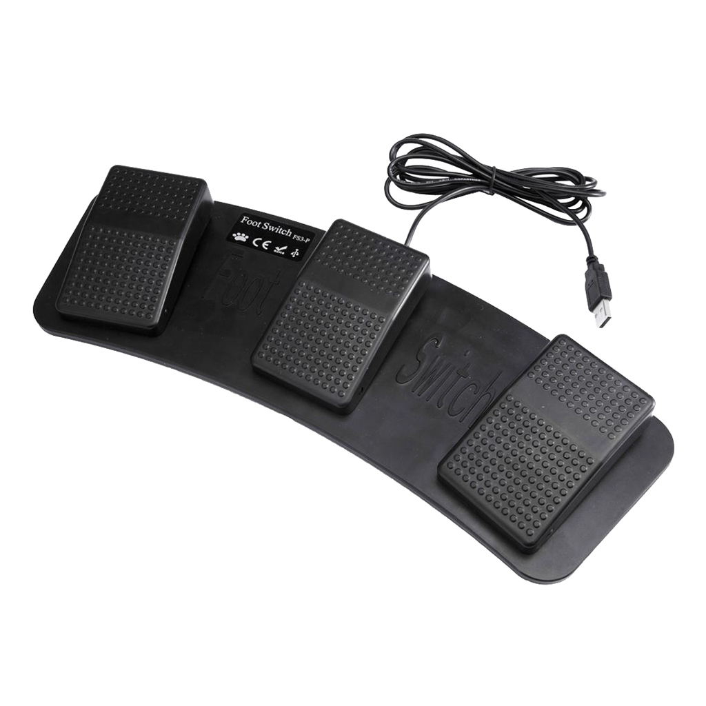 Programmable Triple Foot Pedal - Usb Foot Pedal Gaming 评论和价格
