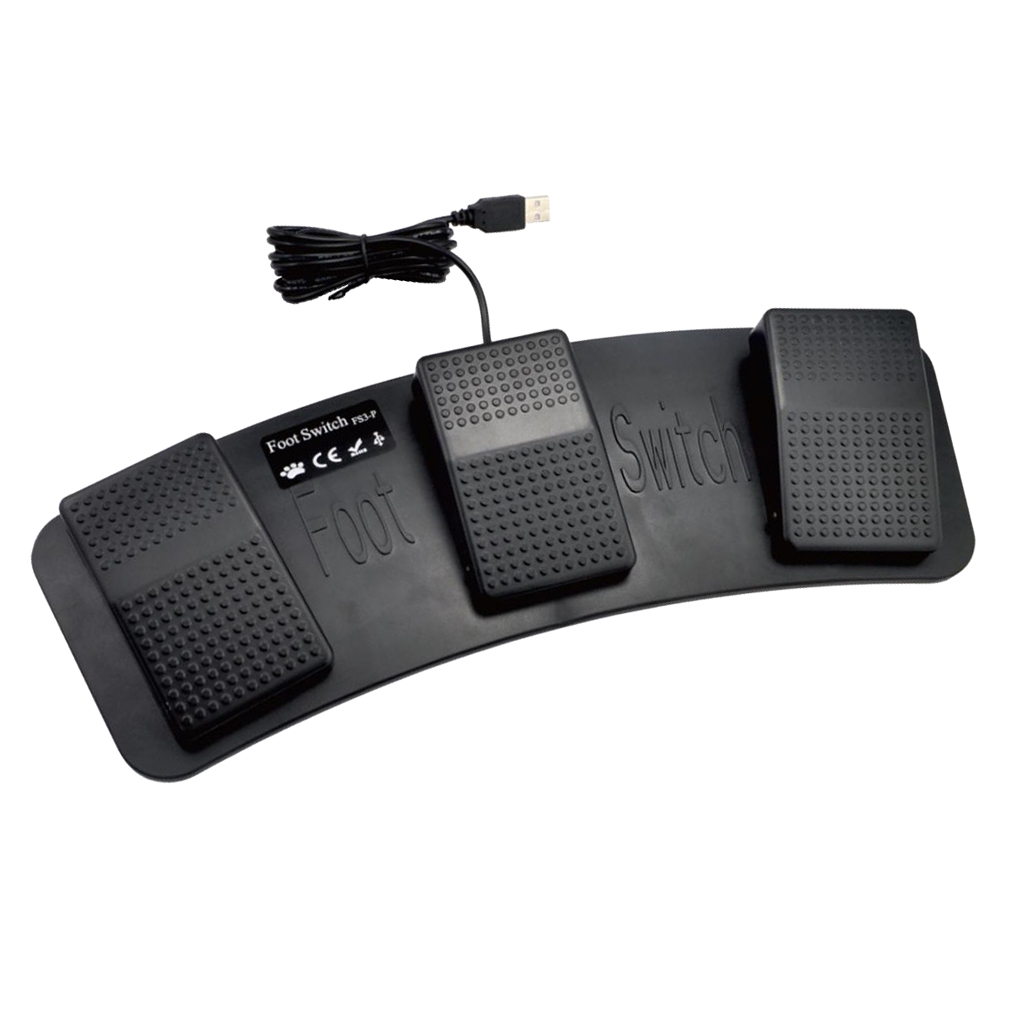 Programmable Triple Foot Pedal - Usb Foot Pedal Gaming 评论和价格