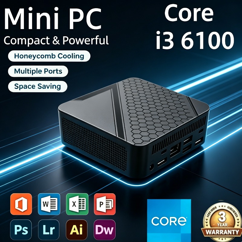 Core i3-6100  Portable High-Pe - Pc Gaming I3 评论和价格