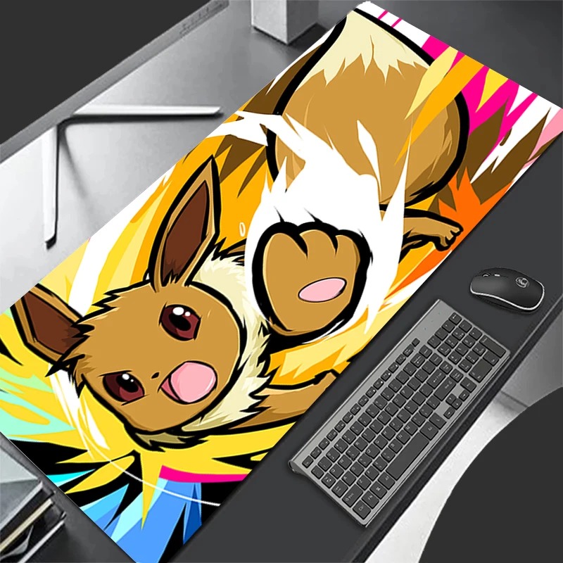 P-Pokemon Eevee Anime Gaming M - Pc Gaming Aesthetic 评论和价格
