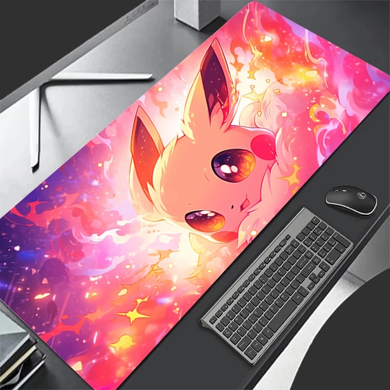 P-Pokemon Eevee Anime Gaming M - Pc Gaming Aesthetic 评论和价格