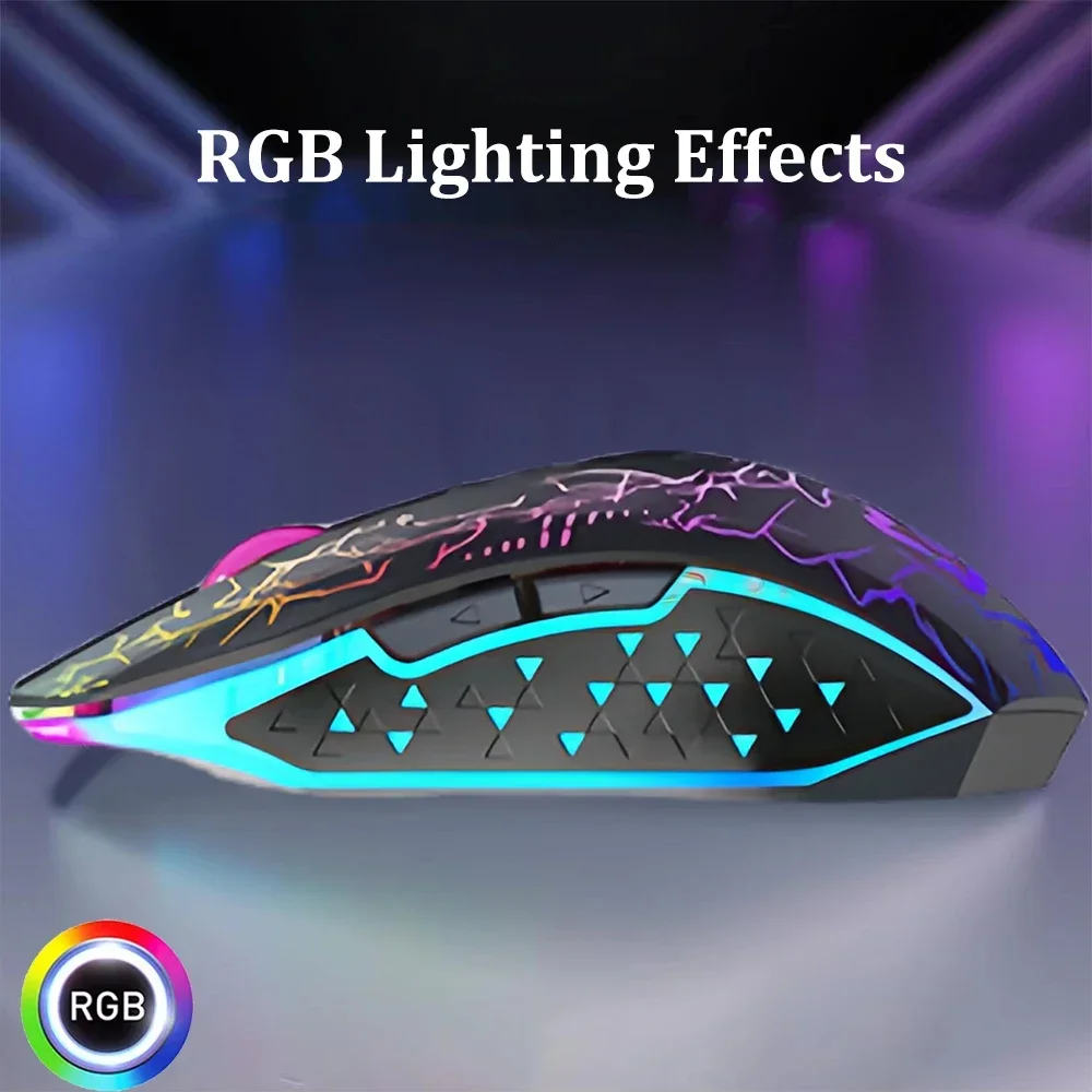 Bluetooth 5.2 Mouse RGB 2.4G W - Pc Gaming Hp 评论和价格