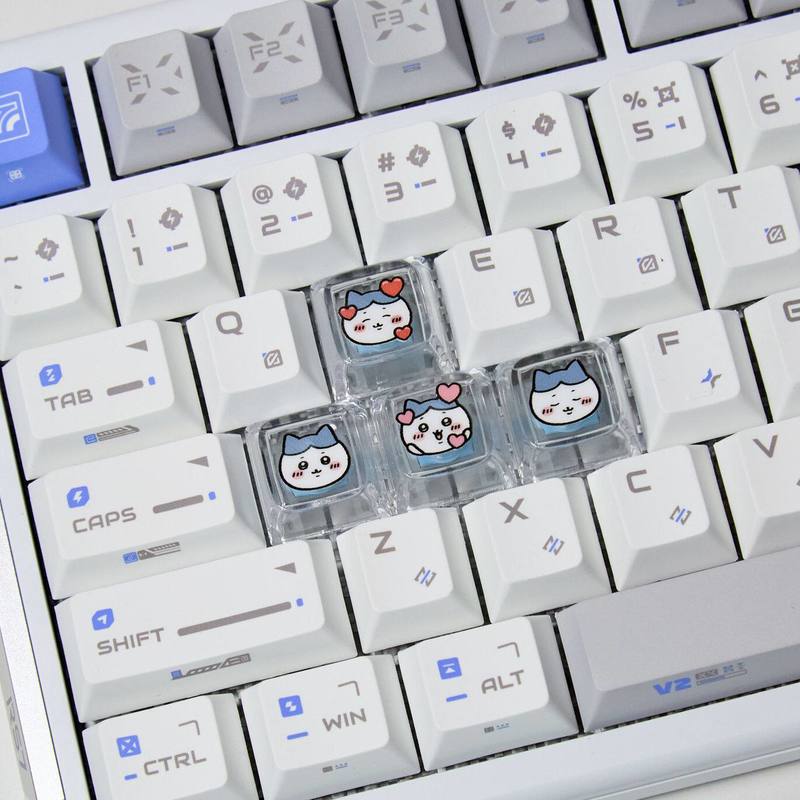 Chiikawa 4 Pcs Handmade Transp - Pc Gaming Aesthetic 评论和价格