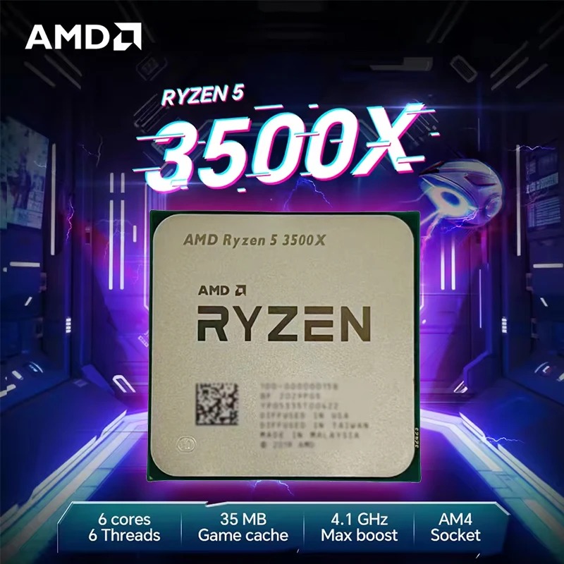 AMD Ryzen 5 3500X Desktop CPU  - Pc Gaming Gta 6 评论和价格