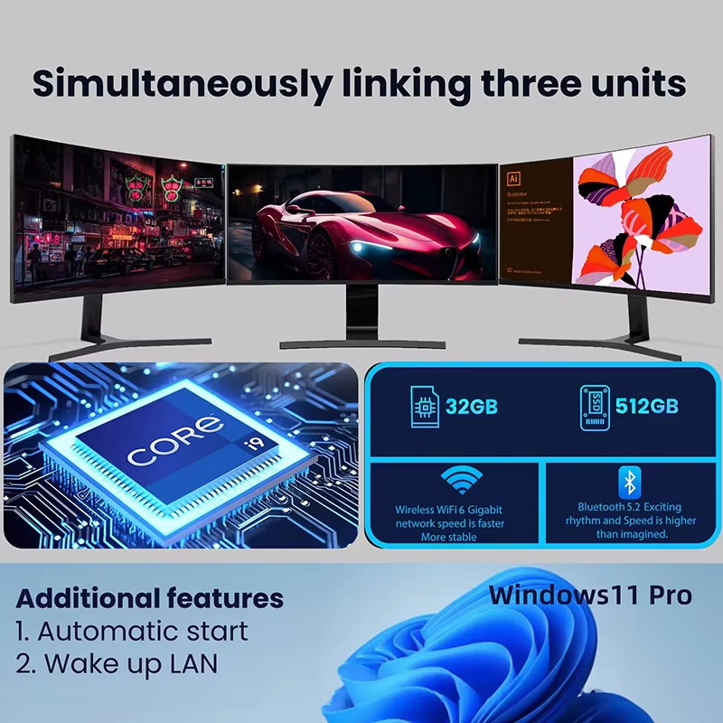 2026 Mini PC Intel Core I9 109 - Pc Gaming Second 评论和价格