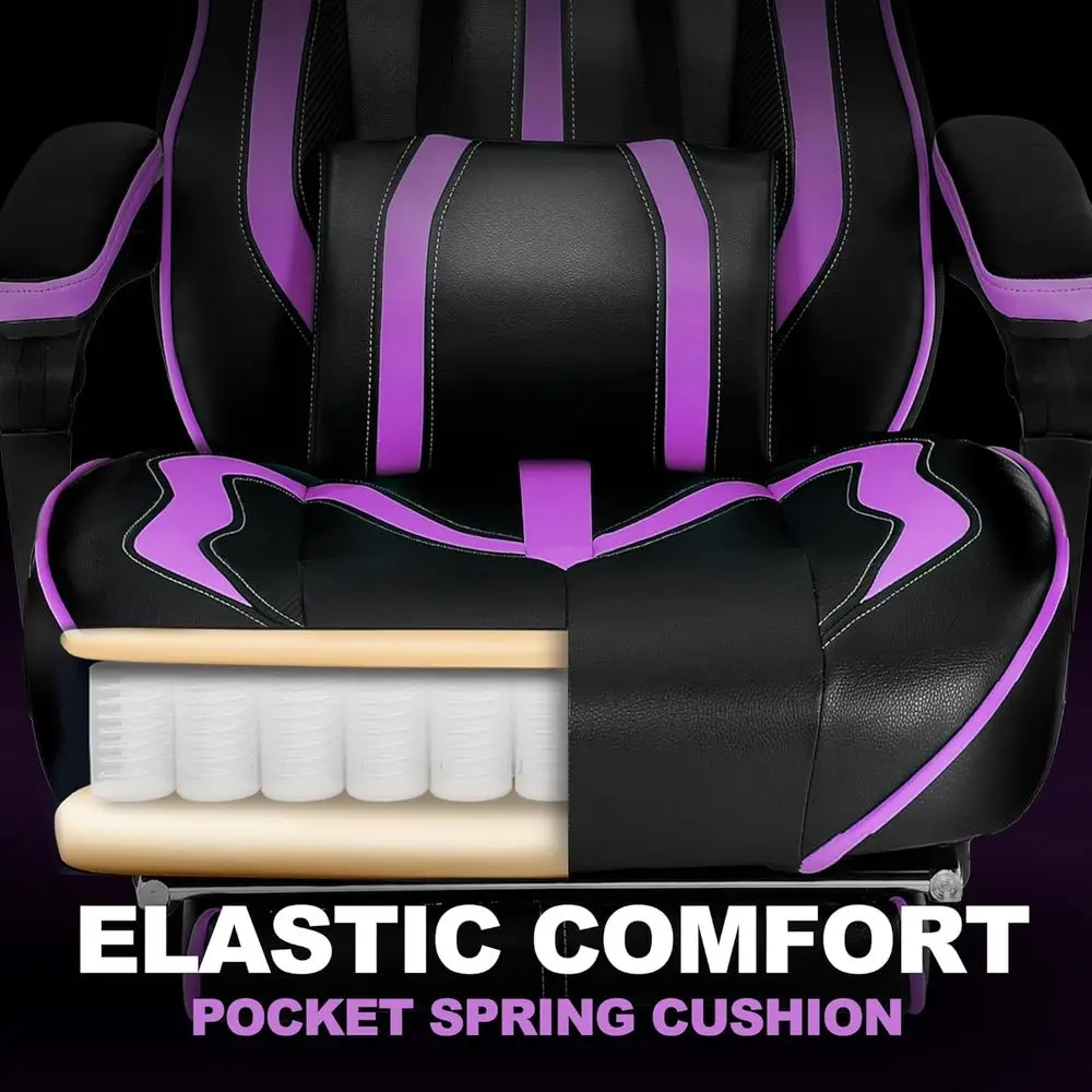 Ergonomic Reclining Gaming Cha - Pc Gaming Usa 评论和价格