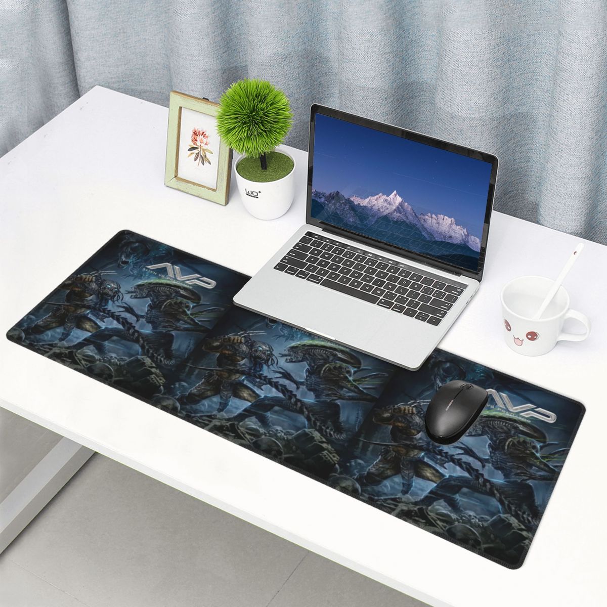Large Mouse Pad Alien Vs Preda - Pc Gaming Vs Laptop Gaming 评论和价格