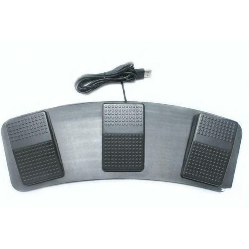 3-Button Foot Pedal Switch Pla - Usb Foot Pedal Gaming 评论和价格