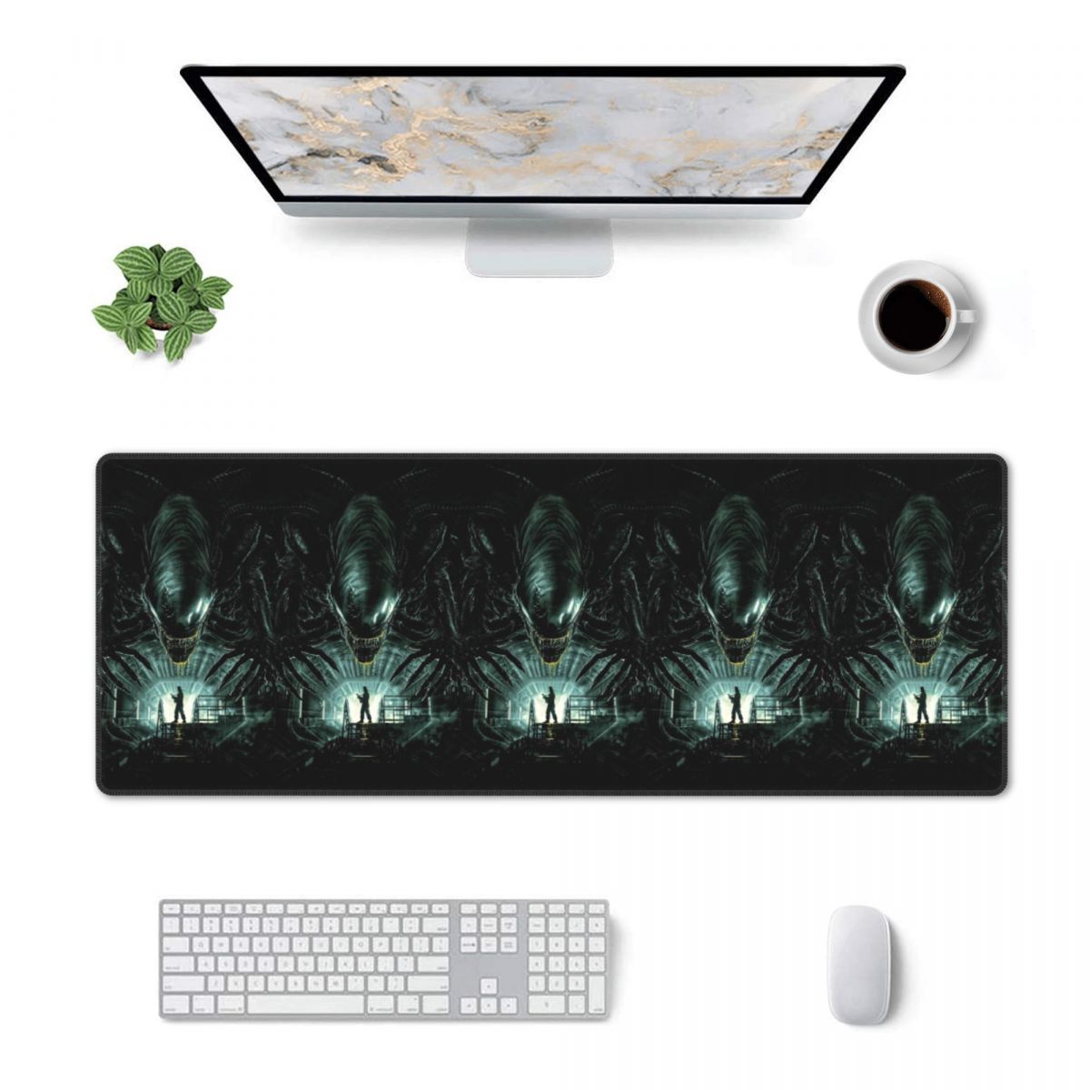 Large Mouse Pad Alien Vs Preda - Pc Gaming Vs Laptop Gaming 评论和价格