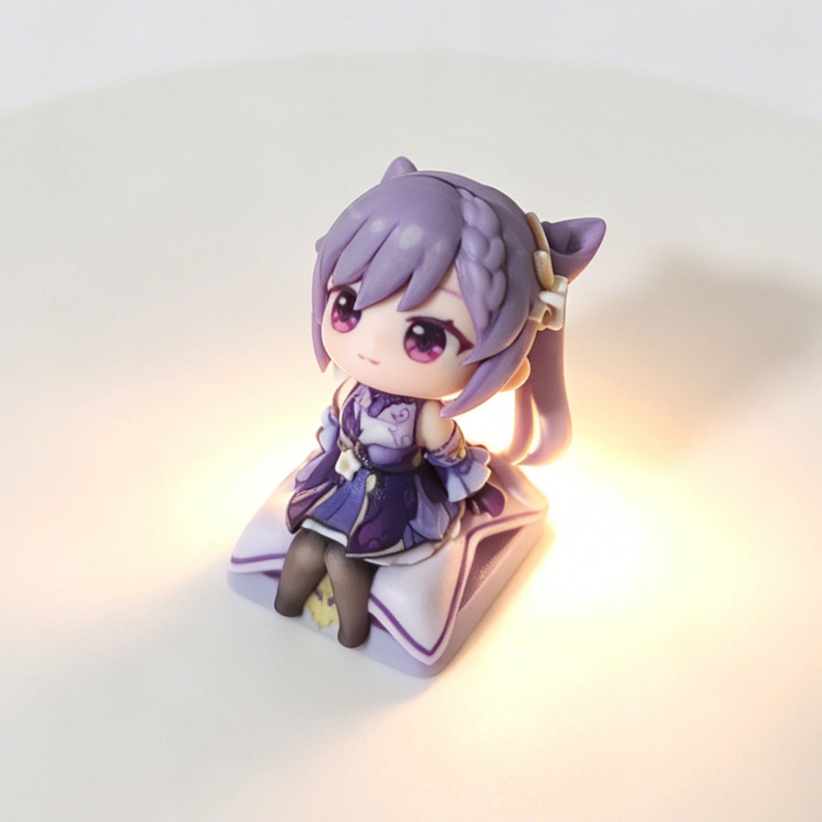 Genshin Impact Keqing  Anime C - Mechanical Keyboard 评论和价格