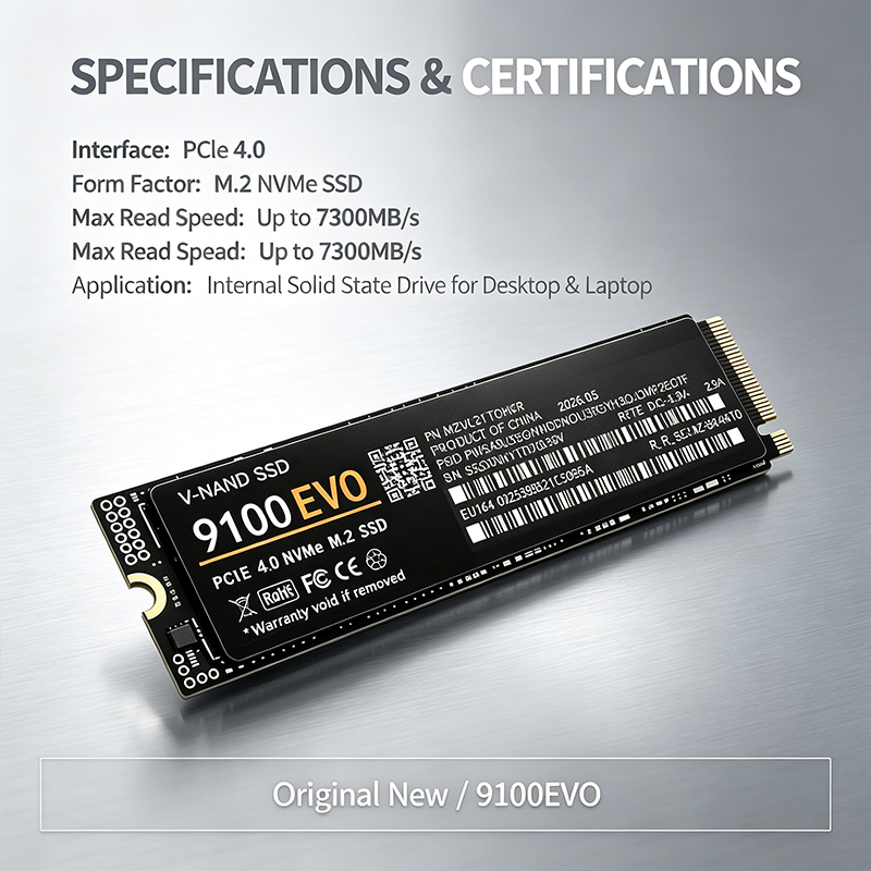 Original 9100 EVO SSD M.2 2280 - Pc Gaming Second 评论和价格