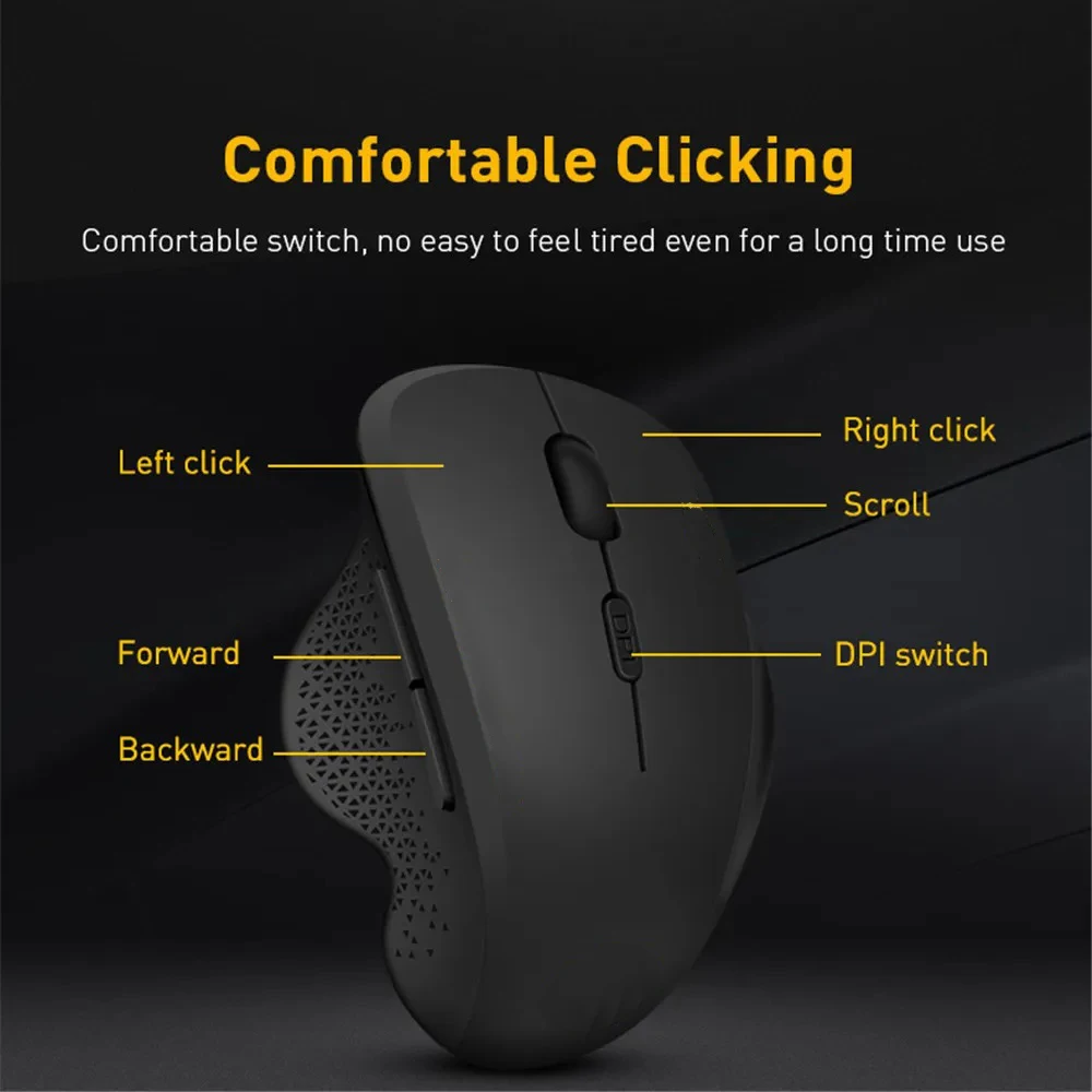 Wireless Mouse Rechargeable Bl - Pc Gaming Gta 6 评论和价格