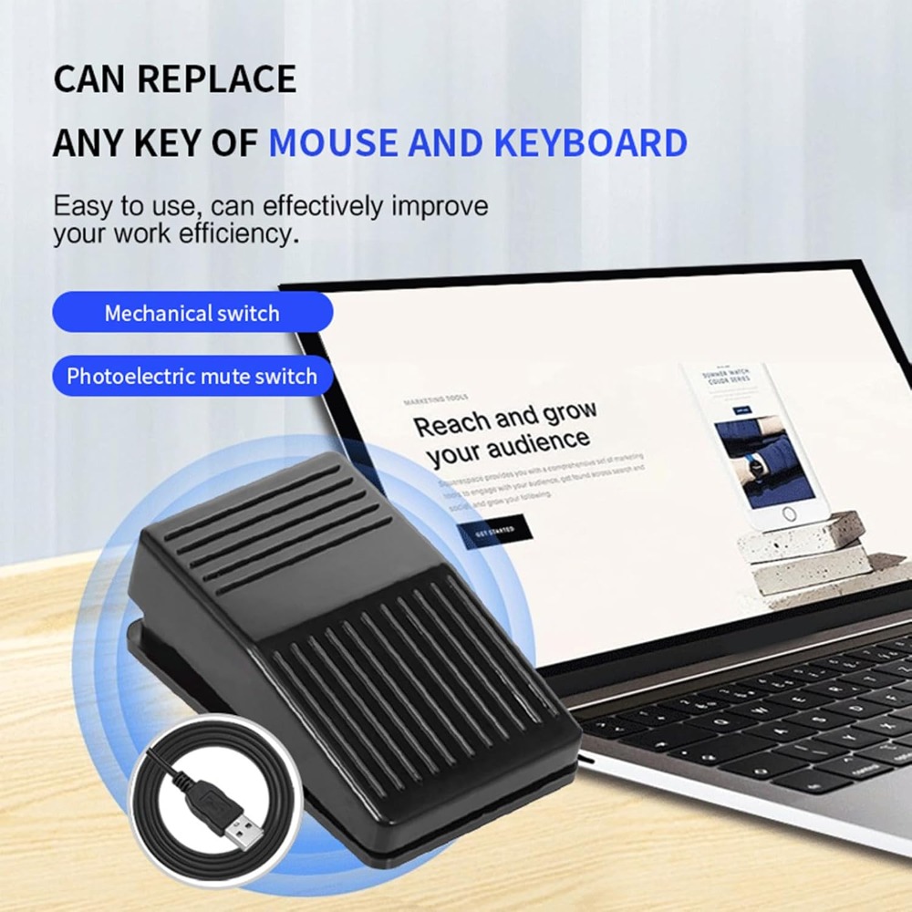 Multifunctional USB Foot Pedal - Usb Foot Pedal Gaming 评论和价格