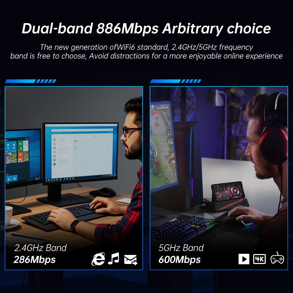WiFi 6 PCIe FV-AX900pro Networ - Pc Gaming Gta 6 评论和价格